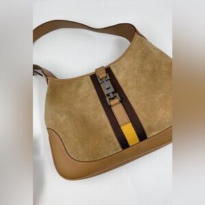 Suede Vintage Gucci Jackie